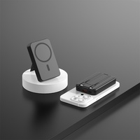 Cargador Portátil Magnético Inalámbrico USB C de Alta Capacidad, 10000mAh, 37Wh, Carga Rápida de 22.5W, Personalizado de Fábrica, Venta al Por Mayor