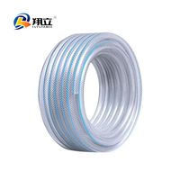 Tuyau transparent renforcé en fibre de PVC FLYSTABLE 1/4 pouce (6 mm) Pression 4-12 bars Longueur 100 m Norme ISO Léger Durable