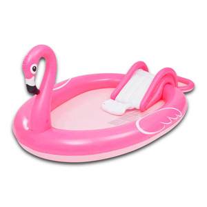 Inflatable Swimming Pool For Children With Slide Water Spray Home Use Outdoor PVC Baby Toddler Wading Pool - Product Image 4