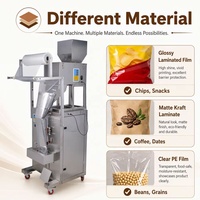 Machine d'emballage automatique de sachets de poudre et de granulés, pour café, thé, épices, sucre, riz, équipement d'emballage alimentaire