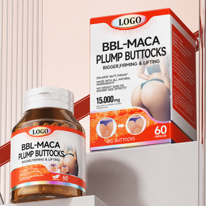 Capsules BBL-Maca pour des fesses plus fermes et liftées, certifiées GMPC ISO, à absorption élevée, naturelles, marque privée OEM ODM - Product Image 3