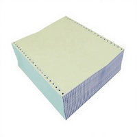 Factura de factura por tiempo limitado 45gsm 2ply Copia sin carbón Papel NCR Papel de computadora Azul