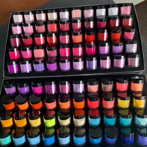 Hot 2000 color Dipping Acrylic Powder Custom Private Label Liquid Set Professional Dip For Nails Dipping Powder