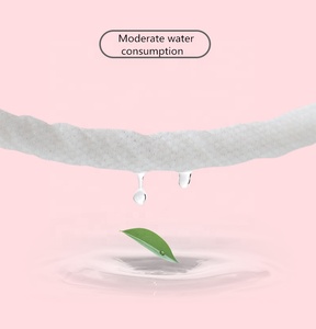 Lingettes démaquillantes en <span class=keywords><strong>coton</strong></span> biologique à étiquette privée, tissu facial non tissé pour un nettoyage efficace - Product Image 2