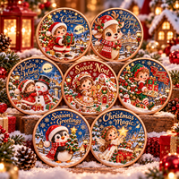 Pièce de monnaie commémorative personnalisée en cuivre pur 999 de 5 oz, cadeau de Noël mignon pour bébés garçons et filles