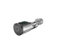 Cilindro de Cerradura Inteligente con Huella Dactilar, Grado de Impermeabilidad IP66, con Wi-Fi, Aplicación Tuya, Tarjeta de Memoria, Aleación de Zinc, para Puertas de Madera y Acero