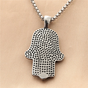 yunnique <b>Elephant</b> Pendant Stainless Steel Men's Necklace Retro Animal Design 19056 - Product Image 2