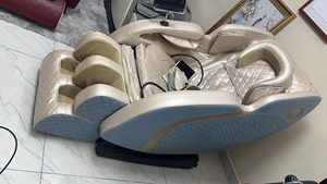 Fauteuil de massage de luxe 4D à gravité zéro, avec piste SL, massage shiatsu complet du corps et airbags, pour usage domestique - Product Image 6