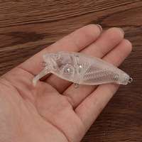 Corps de leurre de pêche crankbait brut G07 de 7,5 cm et 12,0 g pour la vente en gros