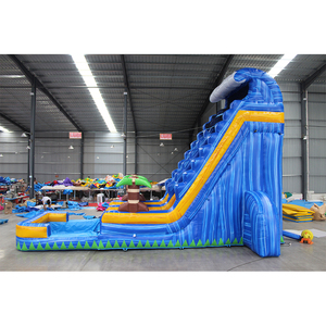 Glissade aquatique gonflable avec éclairage <span class=keywords><strong>LED</strong></span> pour les activités commerciales pour enfants, glissade aquatique gonflable pour <span class=keywords><strong>piscine</strong></span> - Product Image 4