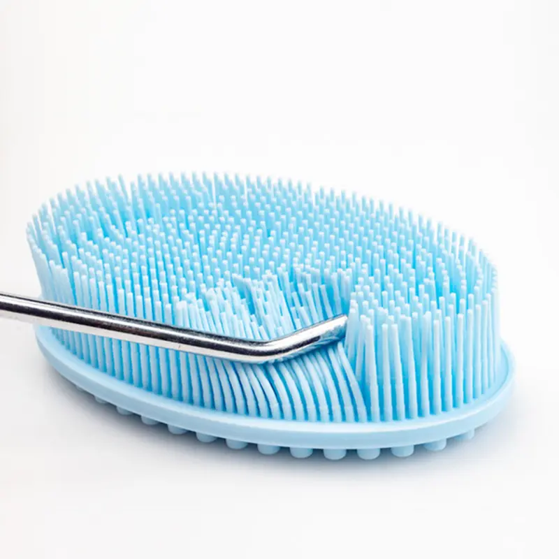 उच्च गुणवत्ता नरम Exfoliating सिलिकॉन शरीर रंडी शरीर स्नान ब्रश आसान साफ करने के लिए लंबे समय तक चलने अधिक स्वच्छ