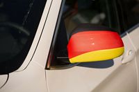 Personnalisez votre logo extensible côté voiture miroir drapeau miroir chaussette miroir couverture