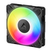 Ventilateur de boîtier P12 Pro à haute pression, refroidissement à grand débit d'air, ARGB, contrôle intelligent de la température, roulement fluide, en plastique pour ordinateur de bureau