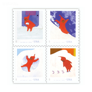 Timbres-poste et étiquettes Heart Pillars Usa United 100 Priority, Garden Domination, Baseball Forever, the High Is Forever - Product Image 1