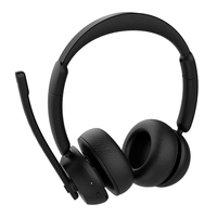 Casque Bluetooth pour centre d'appels avec base de charge, micro anti-bruit, mains libres, sans fil, pour le bureau