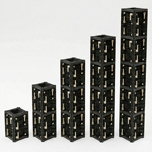 MINGLEI Verstellbare Kunststoff-Schalung für Quadratische Säulen im Modernen Designstil für Villenbau aus ABS-Materialien - Product Image 2