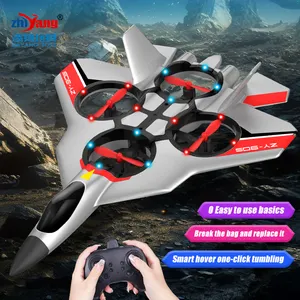 High Click 4 Axis Aircraft Popular Wholesale Remote Control Airplane Flying Toys With Led Lights