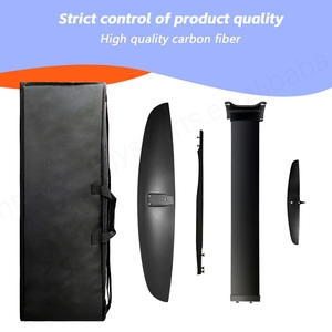Unisex PNG910 Hydrofoil Fibra de carbono Surf 1218sqcm Downwind Foil Mástil de aluminio Juego de agua Kitesurf Wingfoil Hydrofoil - Product Image 4