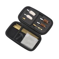 Kit de Limpieza Universal de Fábrica: Varillas de Latón Sólido, Cepillo de Bronce para Limpieza de Cañones, Paño de Algodón, para Accesorios de Caza