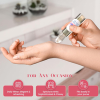 Huile de parfum unisexe en roll-on 10 ml, parfum de poudre pour bébé, huile essentielle de phéromone longue durée, portable pour rendez-vous et vacances, vente en gros
