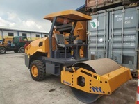 Offre Spéciale Mini Compacteur 4 Tonnes Rouleau Compresseur Monocylindre XS400J avec Force de Compression de 60KN