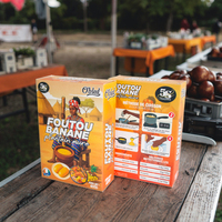 Emballage alimentaire personnalisé : Boîte à céréales, Emballage pour chips, Carton pour bananes plantains, Emballage alimentaire OEM, Boîte à riz avec logo personnalisé, Impression 4 couleurs
