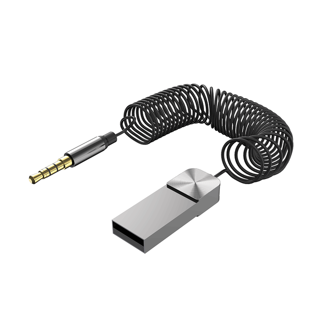 PIX-LINK Mini Wireless Bluetooth 5.2 Receiver 3.5mm AXU Car Bluetooth Transmitter Adapter