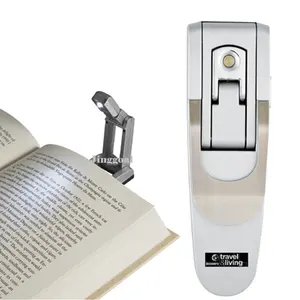 Robotic foldable LED reading light booklight