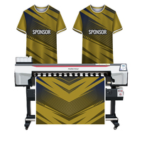 Mesin Printer Sublimasi Digital Format Lebar 1.6m Murah untuk Dijual, Cocok untuk Pencetakan Pakaian Olahraga/Kaos/Mug/Jersey
