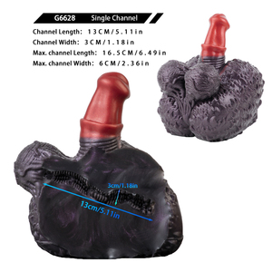 G6628ซิลิโคนช่องเดียวสำหรับผู้ชายสำเร็จความใคร่ด้วยตัวเองสมจริงประสบการณ์ถ้วย - Product Image 6
