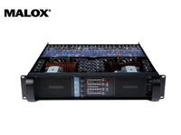 Amplificateur de puissance audio professionnel MALOX FP22000Q Classe Td 4 canaux 4x2500W en métal