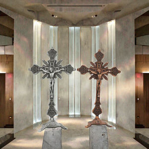 صليب جديد مسيحي مرير مسيحي مرير مسيحي كاثوليكي صليب قائم مكتب سيارة زينة صليب جدار - Product Image 3