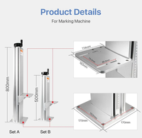 Pièces de rechange pour colonne de levage de machine de marquage laser
