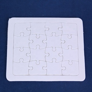 Rompecabezas de papel blanco para colorear, tablero de rompecabezas DIY para niños, juguete de pintura de graffiti, rompecabezas de alienígenas, rompecabezas en blanco al por mayor - Product Image 1