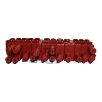 Válvula de Control Hidráulico Principal para Excavadora Kubota U15 U17 U20 U25 U30 221477-01 219971-01 210287-01 para Conjunto de Válvula Hidráulica
