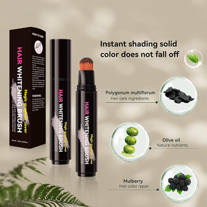 Nhãn hiệu riêng Thuốc nhuộm tóc màu kem Đen thuốc nhuộm tóc sáng hữu cơ cảm ứng gốc thuốc nhuộm tóc Amoniac miễn phí Peroxide miễn phí nuôi dưỡng - Product Image 4