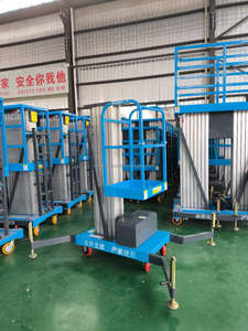 Plataforma de elevación aérea de un solo mástil <span class=keywords><strong>para</strong></span> la opción de manejo de decoración de pisos de Edificios - Product Image 5