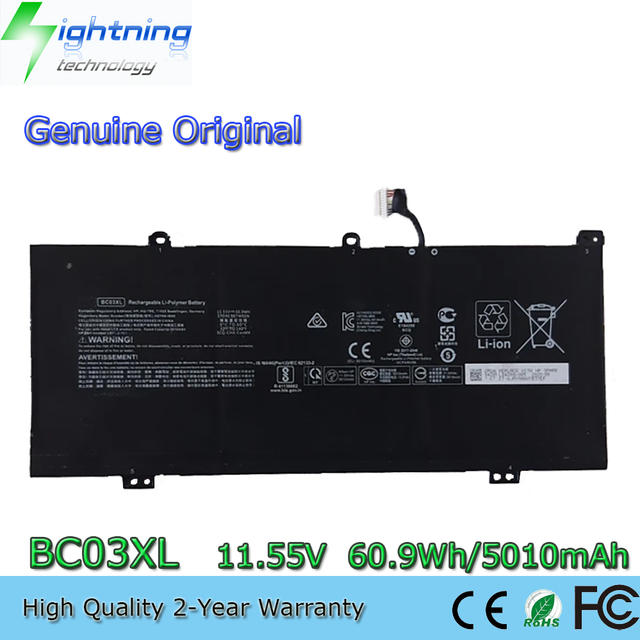 New Genuine BC03XL Original Laptop Battery for HP Pro C640 Chromebook HSTNN-LB8T L84182-421