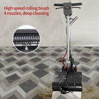 Machine de nettoyage de tapis KJ302 lavage par aspiration de tapis commercial d'hôtel Machine d'aspiration de pulvérisation multifonctionnelle trois en un