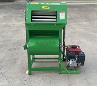 Machine à récolter les arachides humides et sèches, batteuse électrique d'arachides pour usage agricole, séparateur de récolte d'arachides à haute efficacité