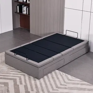 Meisemobel Electric Adjustable Bed Frame King Size Modern Bedroom Set Luxury Smart Bed Frame King Size Storage Bed With Drawers