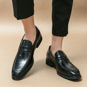 Chaussures Richelieu Goodyear Artisanales de Luxe pour Hommes, en Cuir Véritable, à Lacets, pour Tenues Formelles et Décontractées - Product Image 2