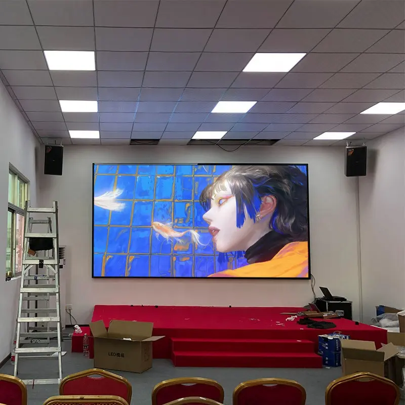 Rental Stage Wedding Celebration Led Display Screen 500*500mm Detachable Mobile P2.976 Led Screen