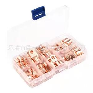 Conectores de crimpado de cobre con terminal de anillo serie Sc6 25, 60 piezas, color plata y oro, estilo europeo, para cable de calibre 12 a 66 - Product Image 4