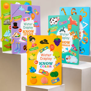 Enfants sensoriels éducation précoce apprentissage peintures Art ensemble Animal cognitif bébé bricolage dessin livres eau peinture <span class=keywords><strong>livre</strong></span> - Product Image 2