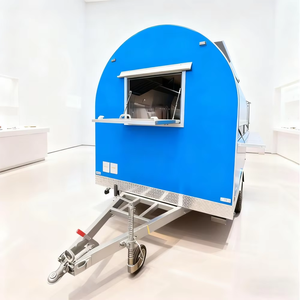 Remolque de Comida Móvil Personalizado en Venta, Remolque de Cocina Totalmente Equipado, Carrito de Comida Rápida para Pizza, Hamburguesas y Helados - Product Image 3