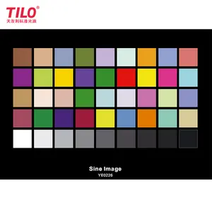 معيار X-Rite ColorChecker 24 ألوان الكاميرا ذات العدسة اختبار الرسم البياني اللون التسليم المخطط