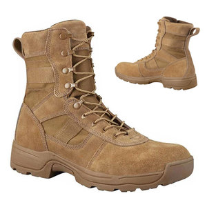 Bottes de randonnée tactiques imperméables légères noires pour hommes, durables, pour la chasse, la randonnée, le travail, la jungle, à porter au quotidien - Product Image 2