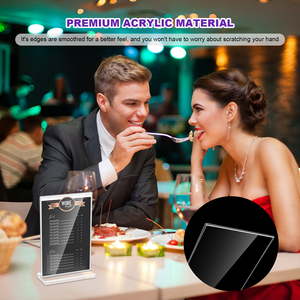 Soporte <span class=keywords><strong>de</strong></span> señal <span class=keywords><strong>de</strong></span> acrílico Marco <span class=keywords><strong>de</strong></span> pie <span class=keywords><strong>de</strong></span> plástico Menú <span class=keywords><strong>de</strong></span> mesa transparente Cartel en forma <span class=keywords><strong>de</strong></span> T <span class=keywords><strong>de</strong></span> doble cara Marco <span class=keywords><strong>de</strong></span> acrílico <span class=keywords><strong>para</strong></span> oficina <span class=keywords><strong>de</strong></span> fiesta <span class=keywords><strong>de</strong></span> boda - Product Image 6