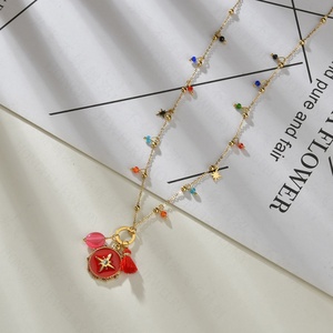OEM Hot Sale Custom <b>Name</b> Gold Plated Zircon Stainless Steel Pendant for Party Jewelry Making - Product Image 2